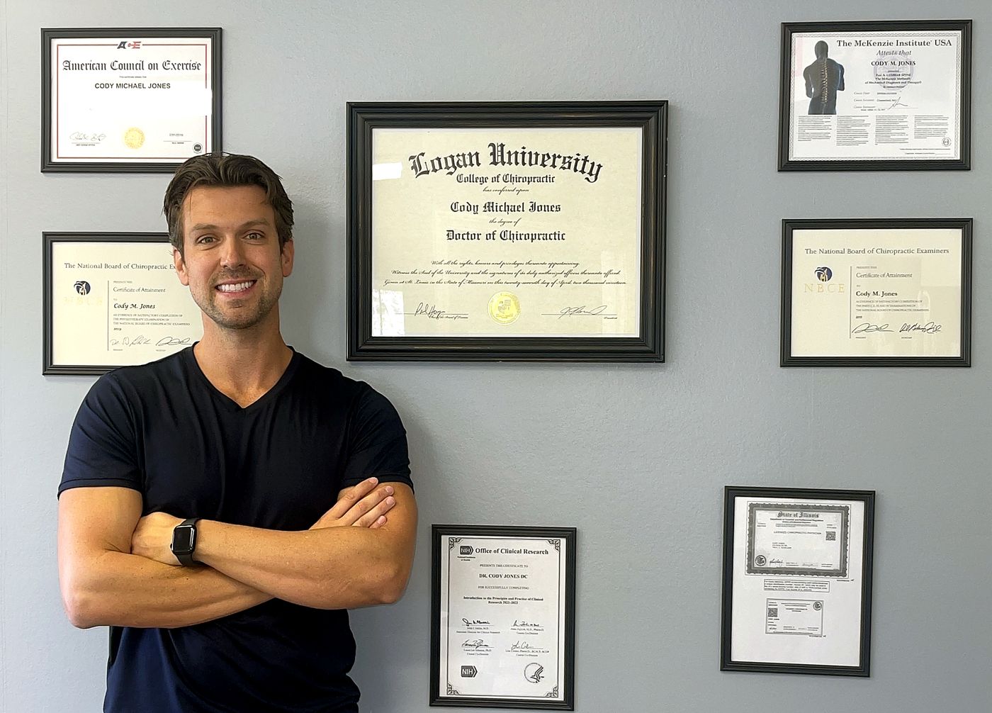 Dr. Cody Jones at Elite Chiropractic in O'Fallon, IL